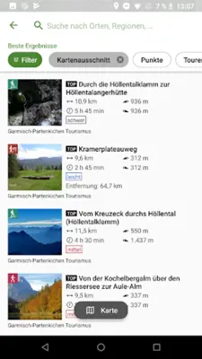 Zugspitz Region android App screenshot 6